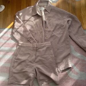 Babaton Matching Shorts/Shirt Set